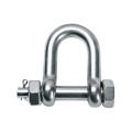 D Shackle With Bolt Nut SS Stainless Steel